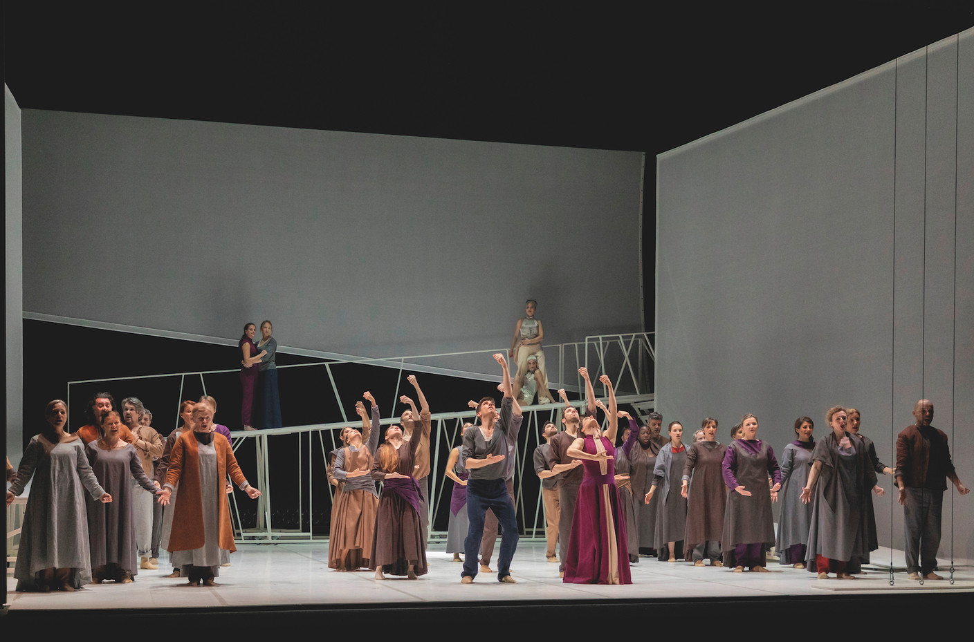 L'opéra-ballet «Orphée et Eurydice», en coproduction avec l'Opéra de Metz. (Photo: Luc Bertau)