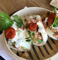 Le bao gourmand au homard de Homard Bleu. (Maison Moderne)
