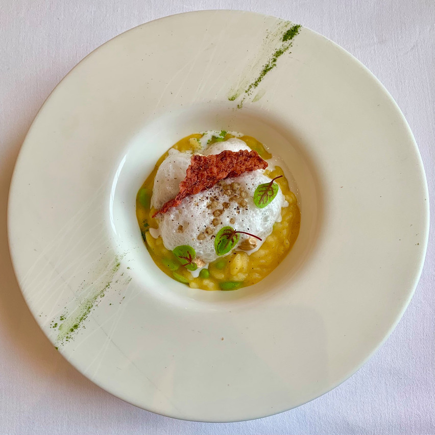 Risotto butternut et vanille, selon le chef du restaurant Le Sud à Luxembourg, Cyril Solbes. (Photo: Maison Moderne)