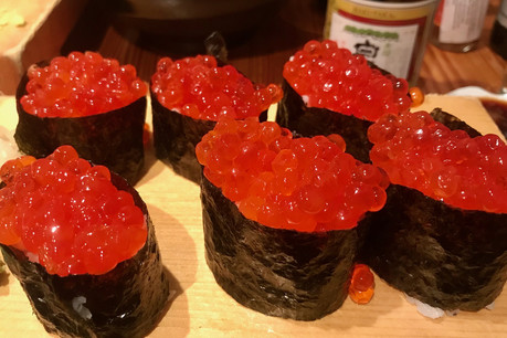 Les Ikura Makis sont toujours au menu du Yamayu Santatsu, comme la quasi-totalité de la carte. (Photo: Maison Moderne)