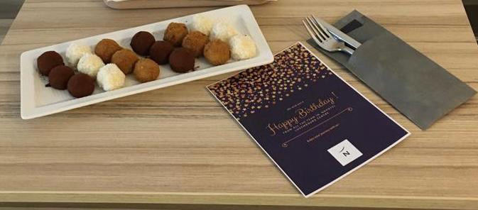 Les truffes chocolatées du Novotel Centre sont à présent concoctées par le chef de l’établissement! DR