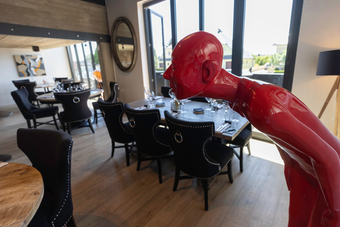 La partie restaurant su Skol a pour avantage une ambiance très cosy et une décoration qui marche bien malgré ses influences très diverses Guy Wolff/Maison Moderne