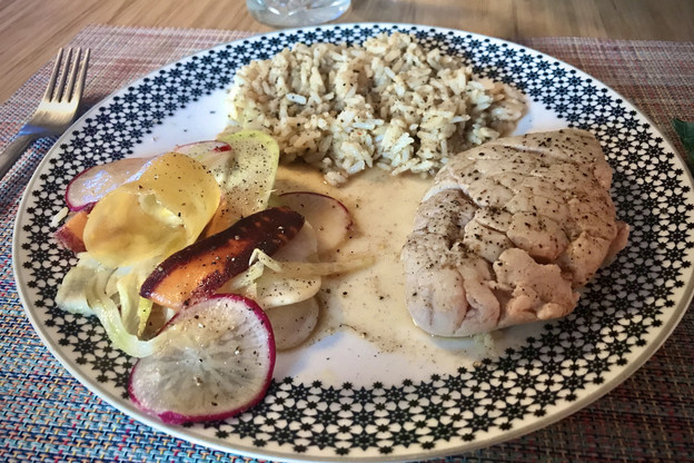 Un menu trois services gastronomique et un abat star par semaine, voilà le savoureux menu du week-end au Lion d’Or! (Photo: Maison Moderne)