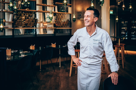 Le chef Morris Clip s’éclate au Tempo. (Photo : Maison Moderne)