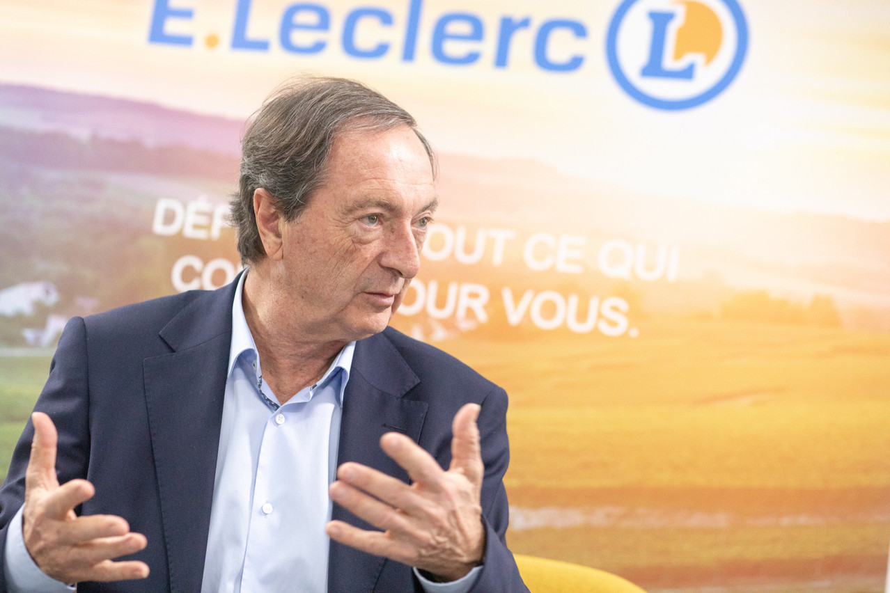 Question prix, «l’engagement, c’est d’avoir la même politique qu’en France», assure Michel-Édouard Leclerc. (Photo: Matic Zorman/Maison Moderne)