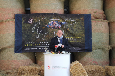 Romain Schneider, ministre de l’Agriculture, de la Viticulture et du Développement rural, a (re)présenté la campagne. (Photo: MA)