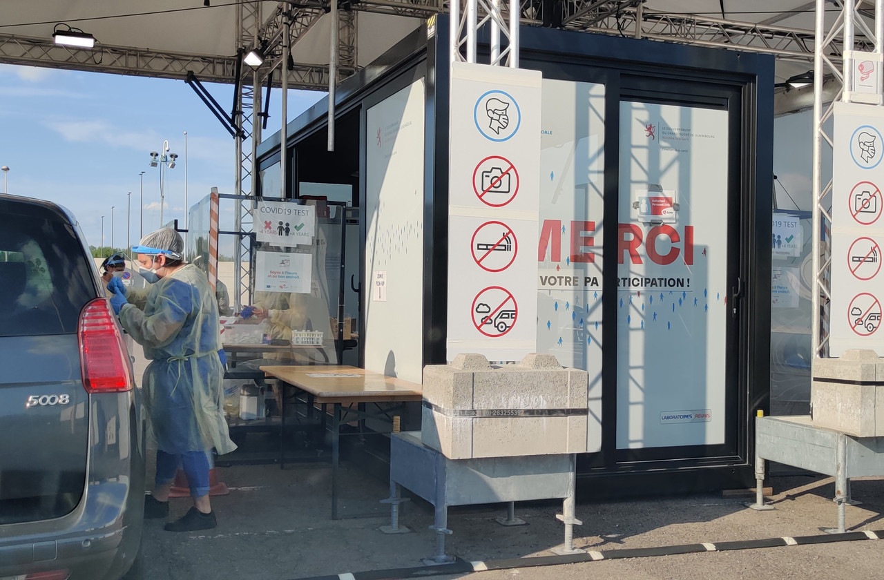 On-demand large-scale testing is within the rules of the public tender agreement with Laboratoires Réunis, the government says Photo: Paperjam