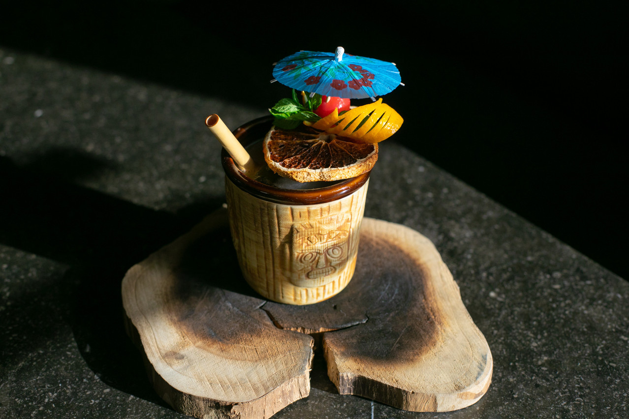 Ombrelle obligatoire pour le Nasty Filoo du Nasty Bar à Dudelange: les cocktails tiki invitent le soleil… (Photo: Matic Zorman/Maison Moderne)