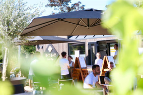 The Tiny Bar is a converted tiny house.   Photo: Tiny Bar