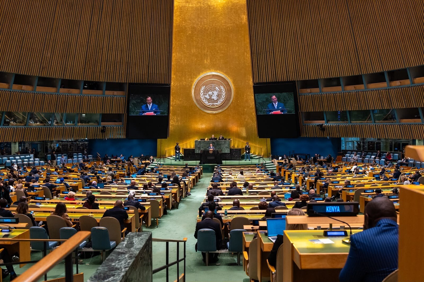 On 22 September, the Grand Duke addressed the United Nations General Assembly, calling for trust to be restored and for multilateralism to be strengthened. (Photo: MAE)