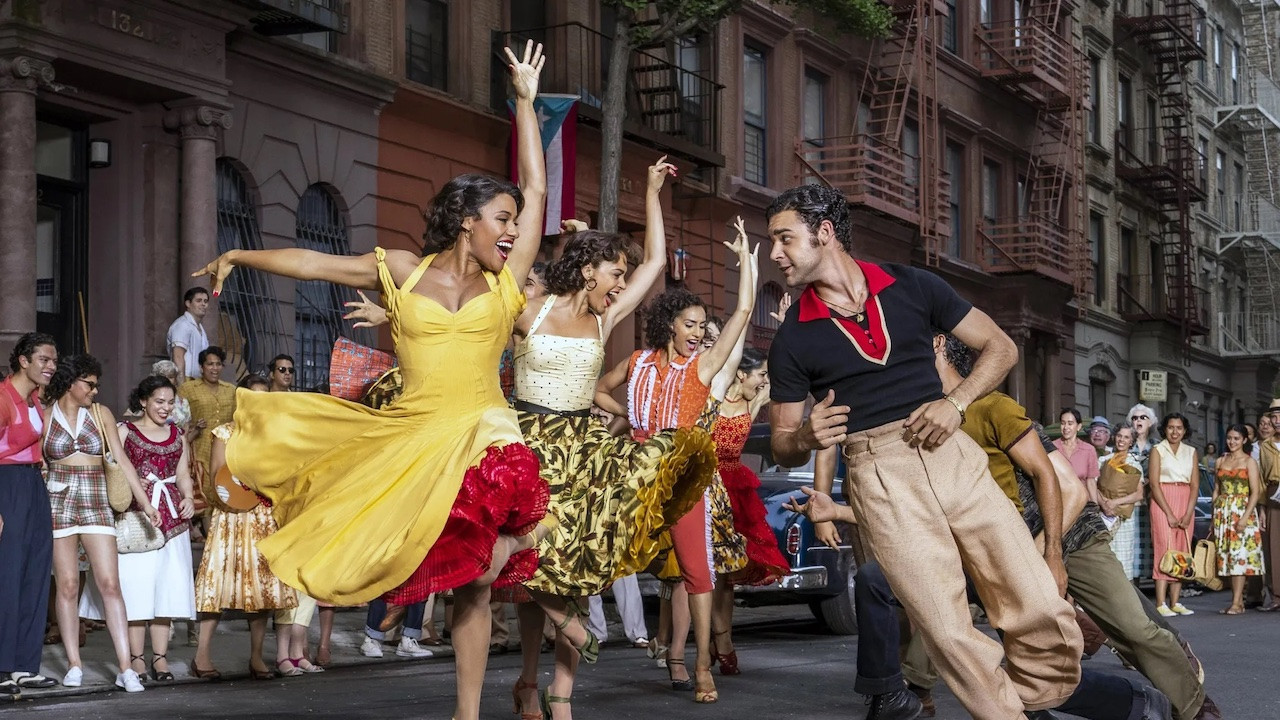 Steven Spielberg’s spectacular version of West Side Story is screened as part of the City Open Air Cinema  programme outside the palace on 29 July  20th Century Studios.