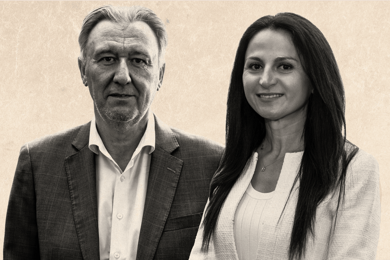 Emanuela Sardi & John Ravoisin (Photo: Crossfire for Maison Moderne)