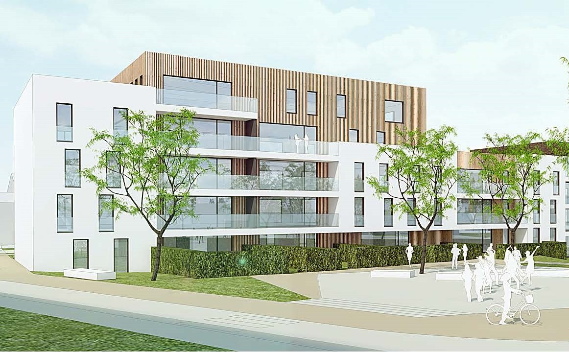 Exemple de proposition de projet – Visuel 3D. (Illustration: Ville d’Aubange)