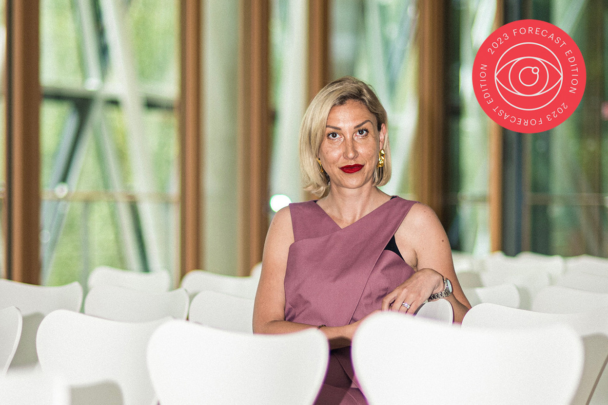 Jelena Zelenovic Matone, chief information security officer at the European Investment Bank and president of Women Cyber Force, talks about the ways women help the IT and cybersecurity fields in her forecast for 2023. Photo: Mike Zenari