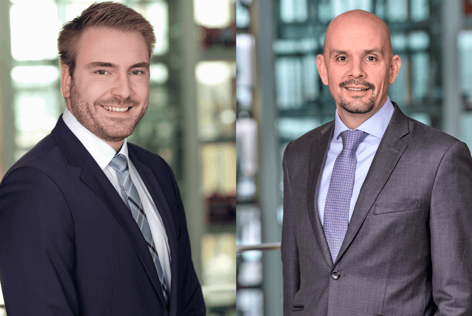 Marius Pfeiffer, ETF Leader at PwC Luxembourg & Michael Delano, Asset & Wealth Management Leader at PwC Luxembourg Credit: PwC Luxembourg