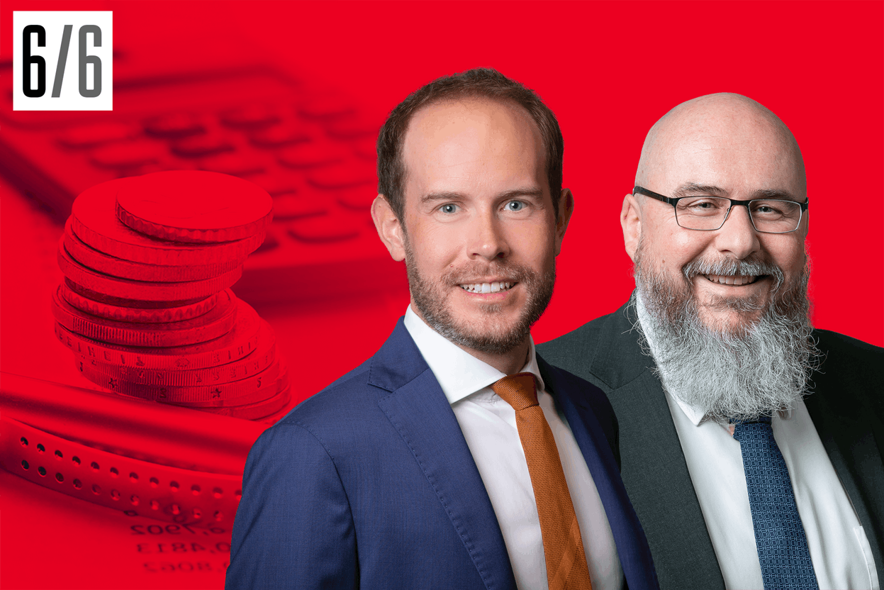 Jan Brosius, Directeur de BDO, et Jacques Peffer, Partner chez BDO Crédit: BDO, montage photo Maison Moderne