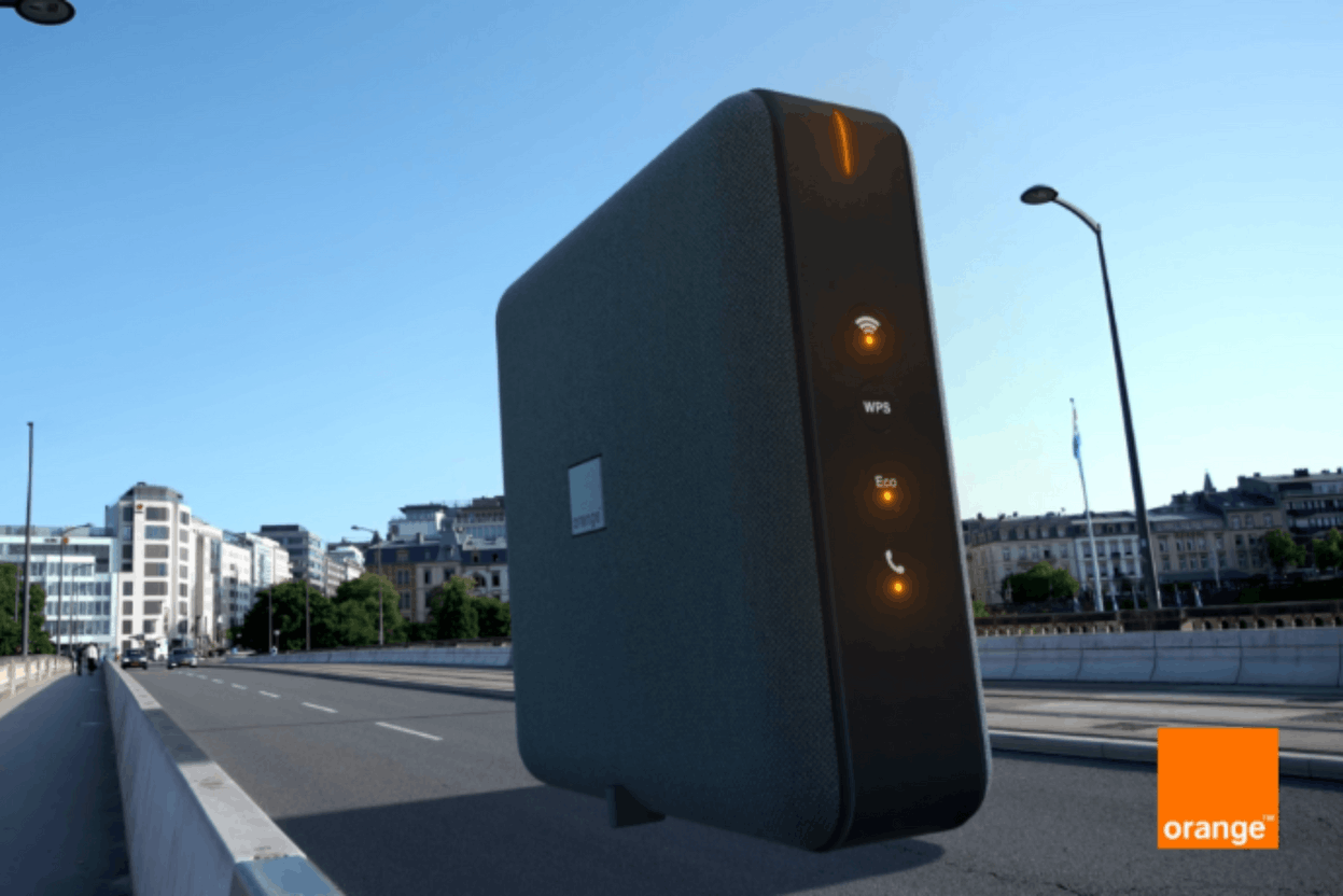 Orange Luxembourg lance la Livebox 7, un modem Wi-Fi 7 tri-bande alliant vitesse, stabilité et éco-responsabilité. (Photo: Orange Luxembourg)
