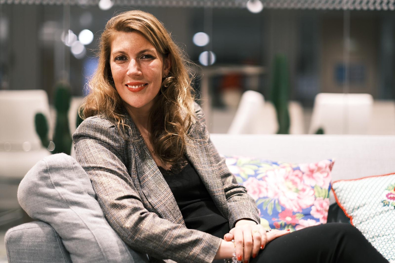 Oriane Schoonbroodt est connue pour avoir créé la start-up Label R en 2017. (Photo:  Philippe Lanciers )
