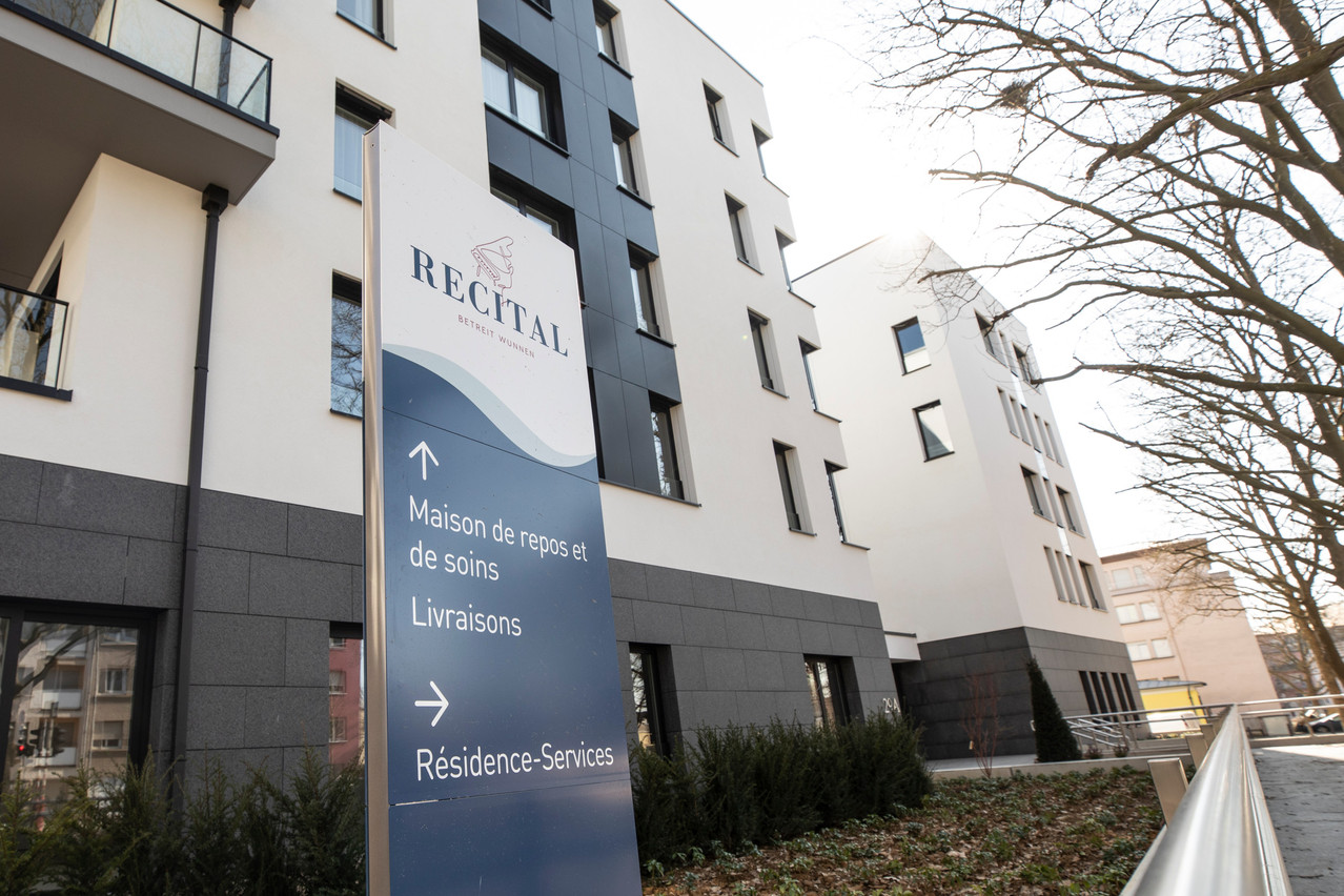 La résidence Récital, à Merl, avait été le premier établissement ouvert par l’ex-groupe Orpea au Luxembourg, l’an dernier. (Photo: Guy Wolff/Maison Moderne)