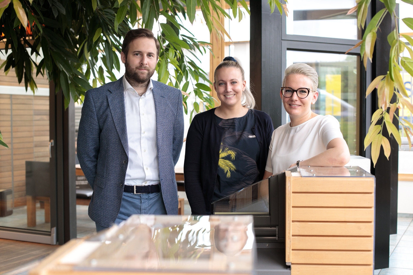 Trois des quatre enfants travaillent dans l’entreprise, reprise en 2018 par Lynn et Sven Hilger. (Photo: Matic Zorman/Maison Moderne)