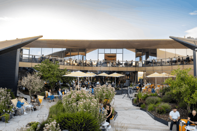  The restaurant’s panoramic terrace is one of the venue’s highlights.  (Photo: Restaurant SixSeven)