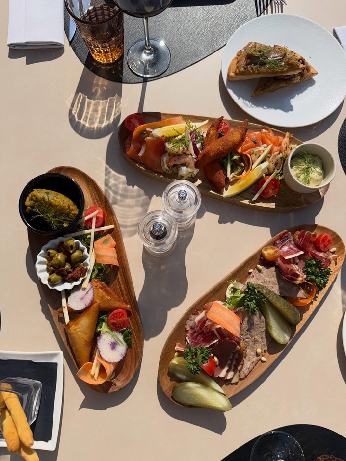  A wide range of vegetarian products is also available.  (Photo: Restaurant L’Opéra)