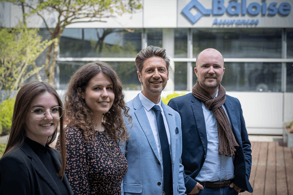 L’équipe  Partenariats de Bâloise Assurances Luxembourg Bâloise Luxembourg