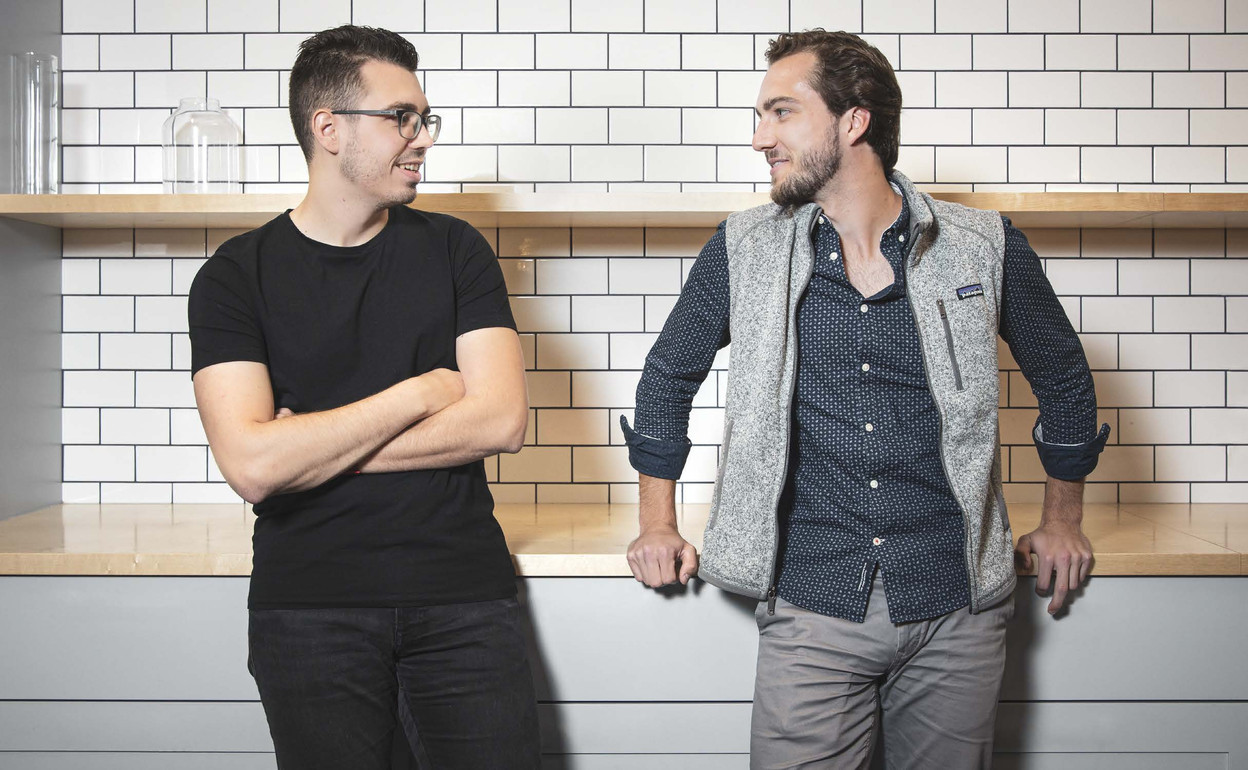 Julien Casse, CTO de kodehyve, et Felix Hemmerling, CEO de kodehyve. Maison Moderne