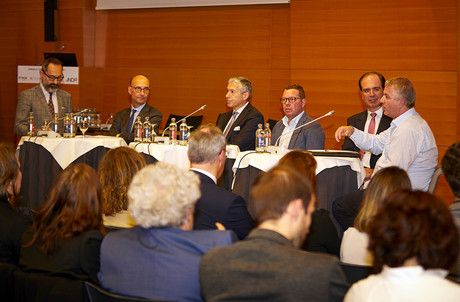La conférence « entreprises et droits de l’ H omme » organisée ce mardi à la Chambre de commerce a permis d’annoncer le lancement d’un pacte national qui sera prochainement proposé aux entreprises . (Photo: UEL)