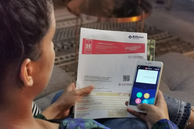 Le paiement mobile au service des assurances Photo : Digicash