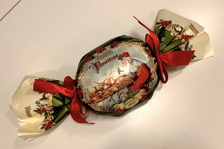 La version au chocolat de la maison Amaretti Virginia: un panettone d’exception! (Photo: Thierry Labro)