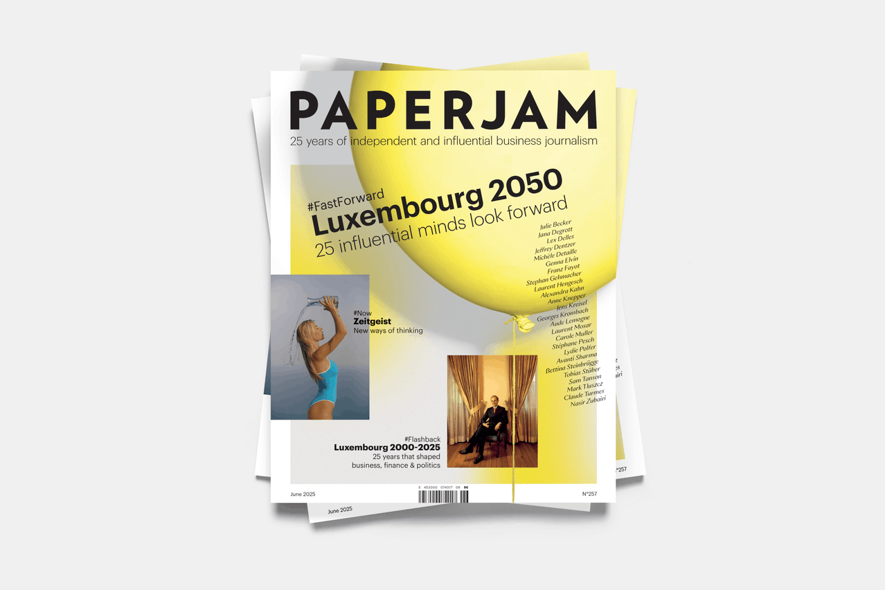 Paperjam is blowing out 25 candles in 2025. Art direction: Cassandre Bourtembourg