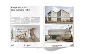 Vue des pages intérieures du hors-série Paperjam Architecture + Real Estate 2023. (Photo: Maison Moderne)