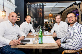 Johnny Marit (Board Belgium), Stéphane Compain (LuxRelo), Clarence Hammerschmidt (Bilia Emond) et Dimitri Potapenko (Dimitri Potapenko) ((Photo: Julian Pierrot / Maison Moderne))