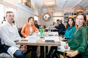 Yanniss Levron (Change Digital), Isabelle Weill (SC I&CW), Norma Bello Cortes (JES'tudio) et Marie-Laure Valmain (Michael Page) (Photo: Julian Pierrot / Maison Moderne)