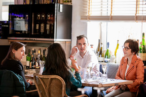 Marie-Laure Valmain (Michael Page), Yanniss Levron (Change Digital), Norma Bello Cortes (JES'tudio) et Isabelle Weill (SC I&CW) (Photo: Julian Pierrot / Maison Moderne)