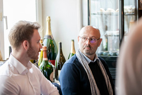 Tom Reinhard (Op der Gänn) et Thierry Manconi (Thierry Manconi) ((Photo: Julian Pierrot / Maison Moderne))