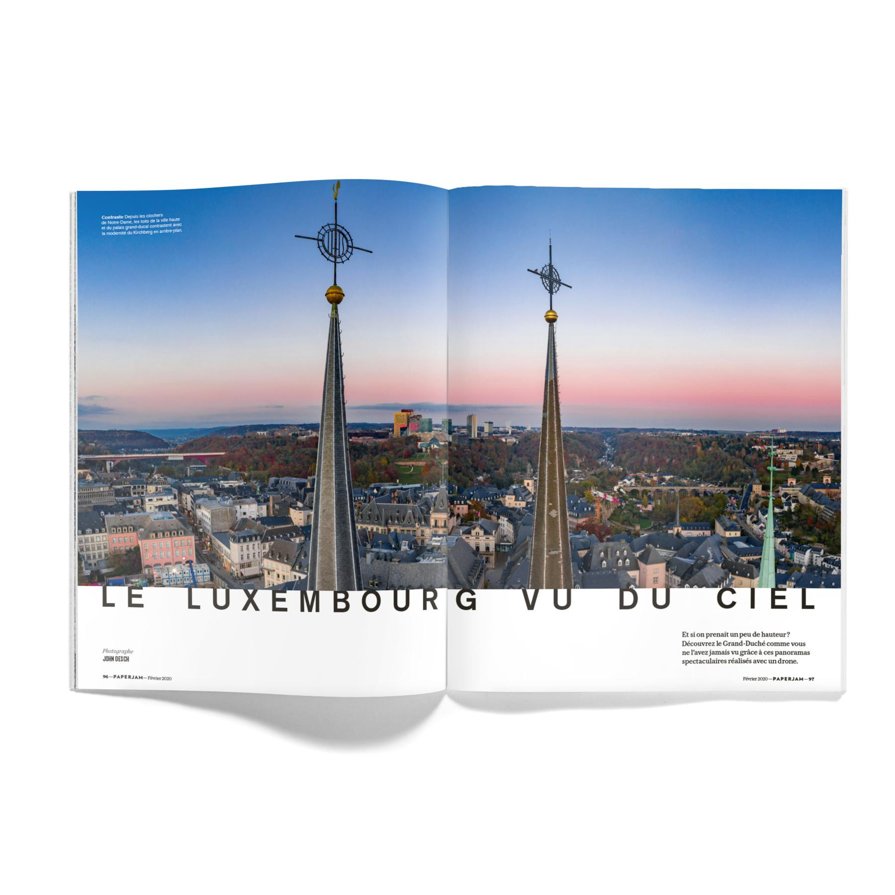 Xavier Bettel en couverture du Paperjam de février ...