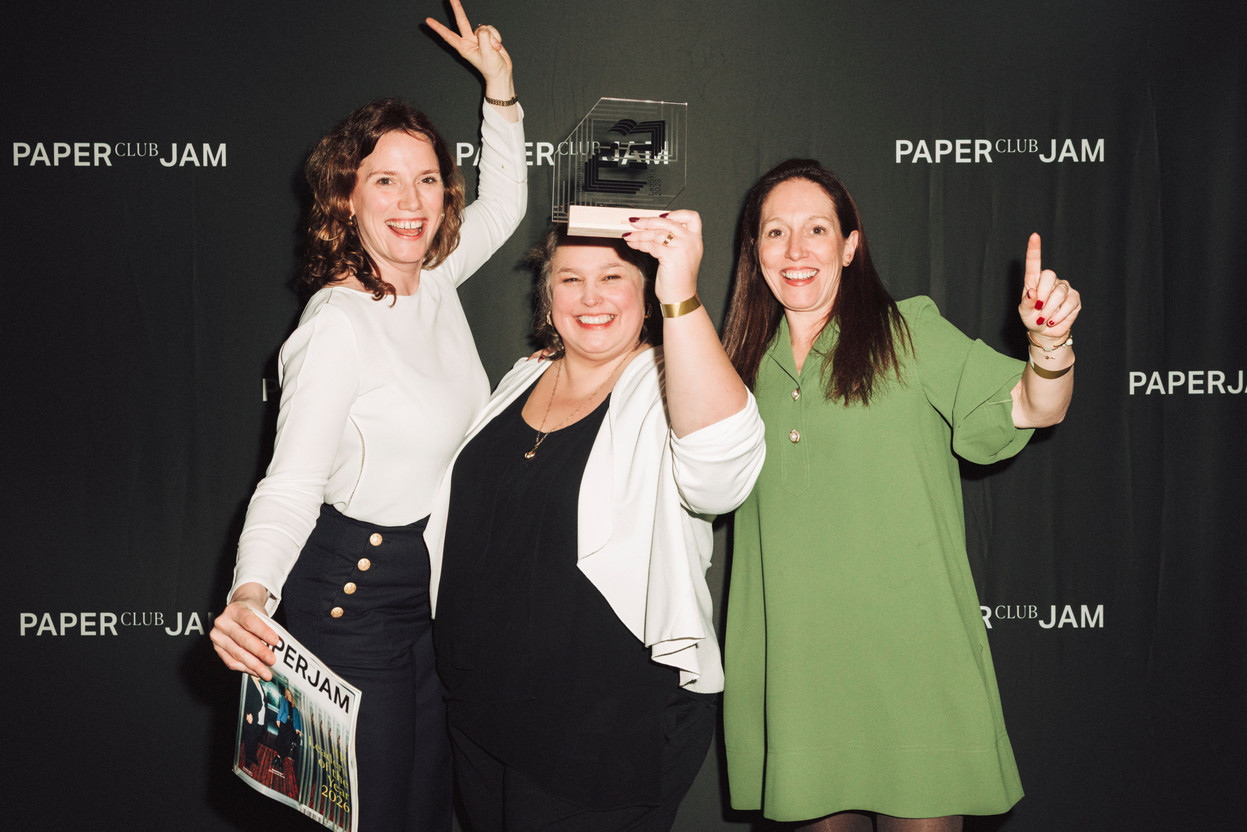 Muriel Morbé, Caroline Lamy et Emmanuelle Thivollard (House of Training). Julian Pierrot / Paperjam