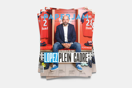 En couverture de ce numéro de rentrée de Paperjam, l’homme d’affaires Gerard Lopez. (Photo: Patricia Pitsch / Maison Moderne)