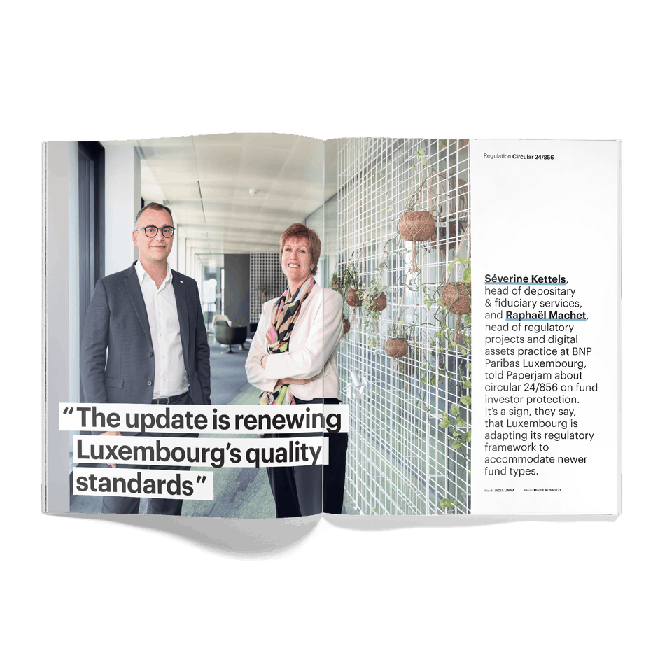 Paperjam’s Alternatives and Fund Ecosystem 2024 supplement is available on newsstands across the grand duchy starting on Wednesday 25 September. Image: Maison Moderne