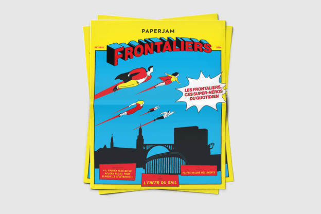 Paperjam Frontaliers, disponible en format journal, propose différents conseils pratiques pour s’intégrer ou mieux connaître le Luxembourg. (Photo: Maison Moderne)