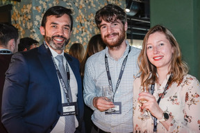 Nuno Henriques (NSPA), Pierre-Come Boulanger (NSPA) and Aurore Jurga (Cabinet Psychologie Belair). Photo: Virginie Willemet/Vyou