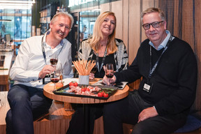 Laurent Majerus, Klaudia Majerus (Home-In) and Olivier Deboeck (PwC). Photo: Virginie Willemet/Vyou