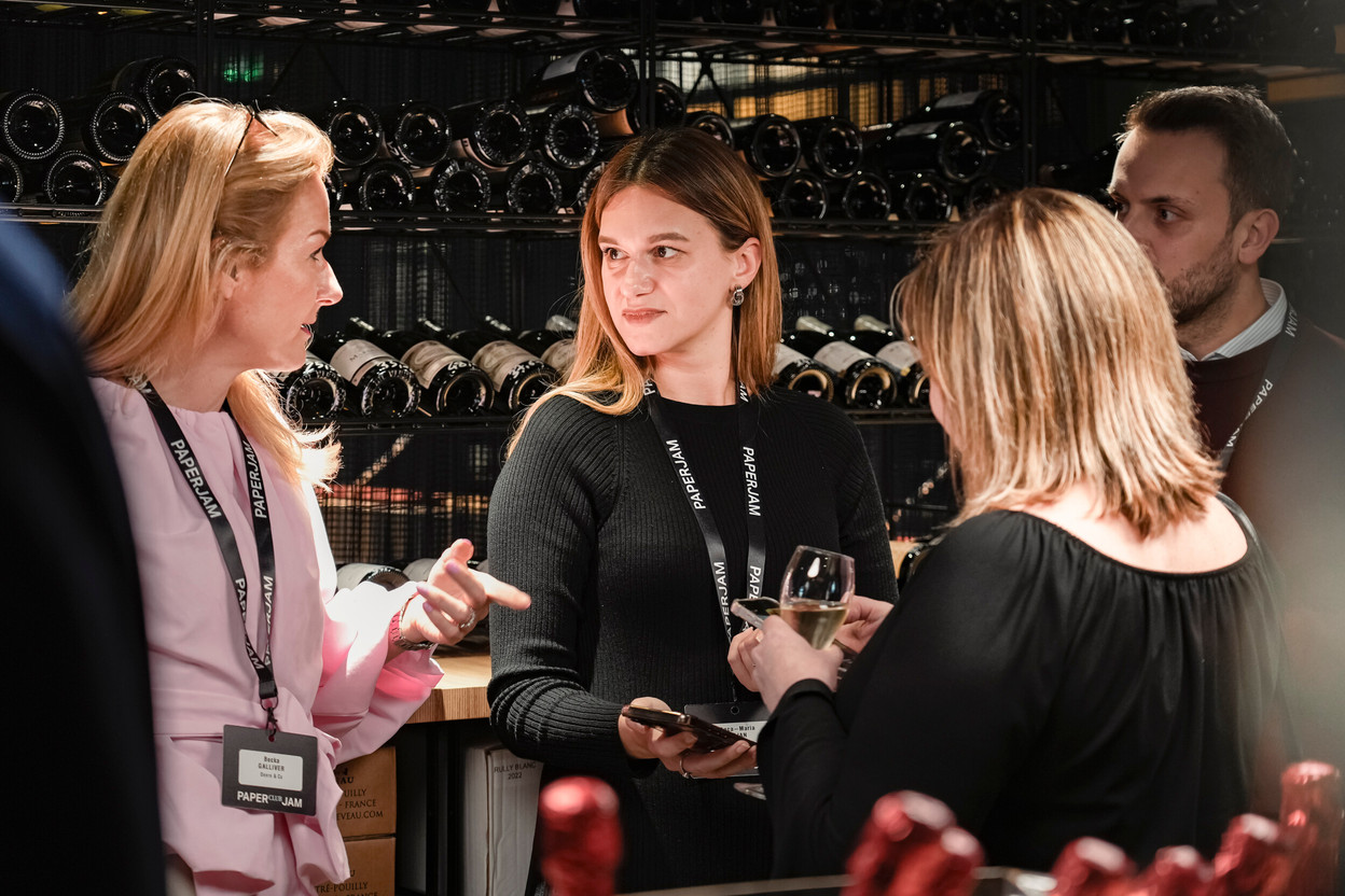 Becka Galliver (Deere & Co) and Anca-Maria Bejan (Vialto Partners). (Photo: Virginie Willemet/Vyou)