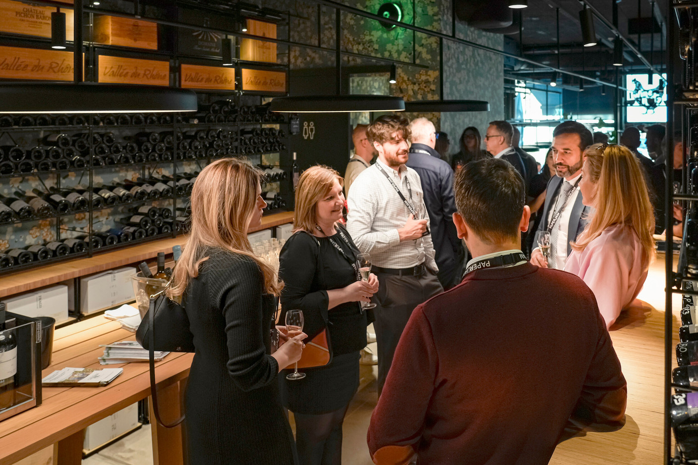 The Paperjam Tasting: Rosso & Connessione – L’Italie en rouge event took place on April 16 at Wine not? Merl. Photo: Virginie Willemet/Vyou