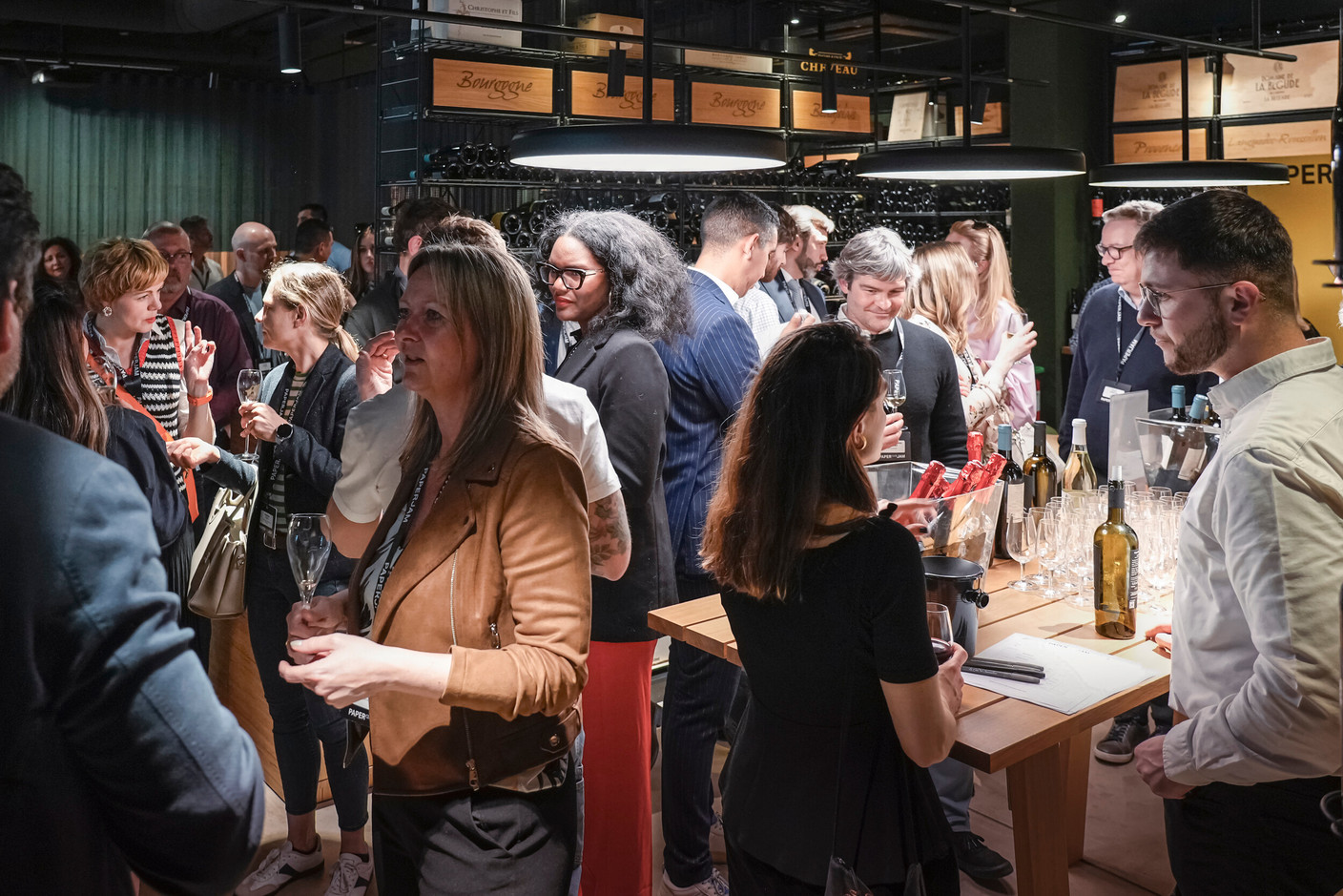 The Paperjam Tasting: Rosso & Connessione – L’Italie en rouge event took place on April 16 at Wine not? Merl. Photo: Virginie Willemet/Vyou