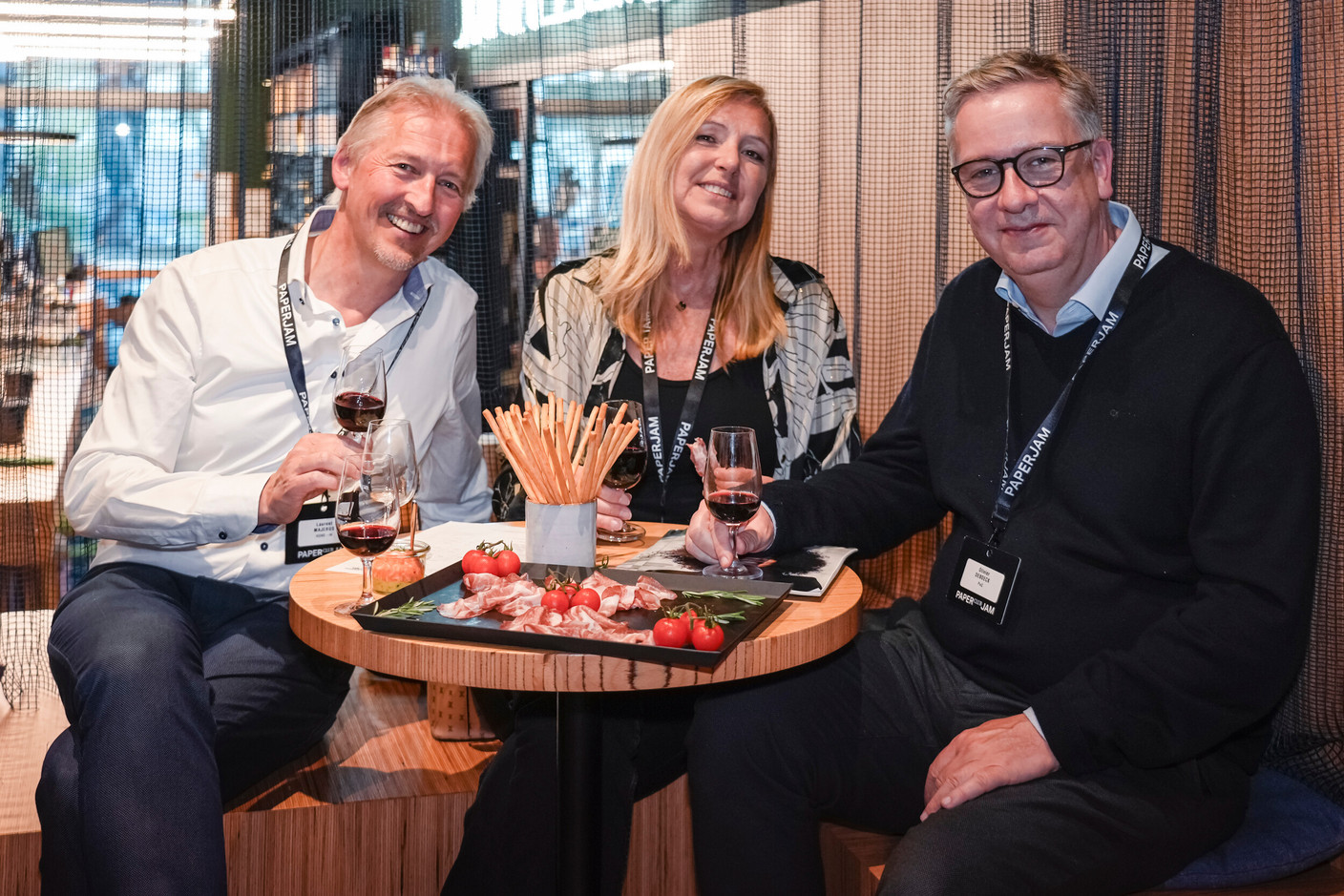 Laurent Majerus, Klaudia Majerus (Home-In) and Olivier Deboeck (PwC). Photo: Virginie Willemet/Vyou