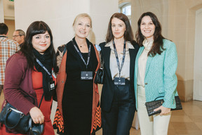 Tiffany Matos (Tiffany Matos Net), Klaudia Majerus (Home-In), Natalia Ivanova and Liudmyla Kubovych (Provence HoReCa). Photo: Julian Pierrot/Paperjam