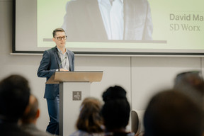 David Madelaine (SD Worx). Photo: Julian Pierrot/Paperjam
